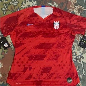 USA SOCCER FUTBOL JERSEY WOMENS OFFICIAL